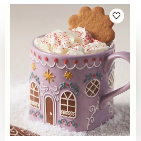 Anthropologie Ginger Stoneware Mug NWT - Picture 2 of 3